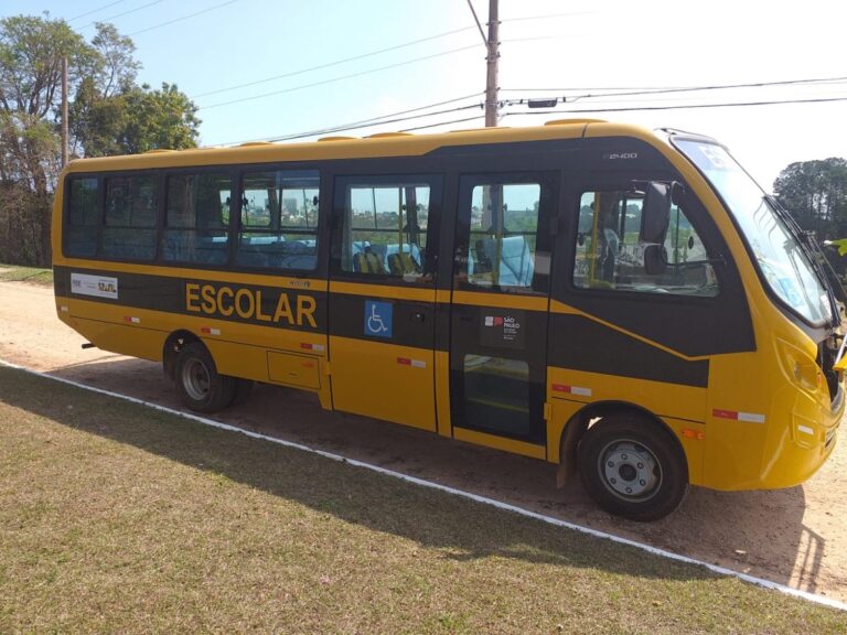 O ônibus foi adquirido pelo Governo de São Paulo e doado à Prefeitura de Taubaté - Foto: Divulgação PMT