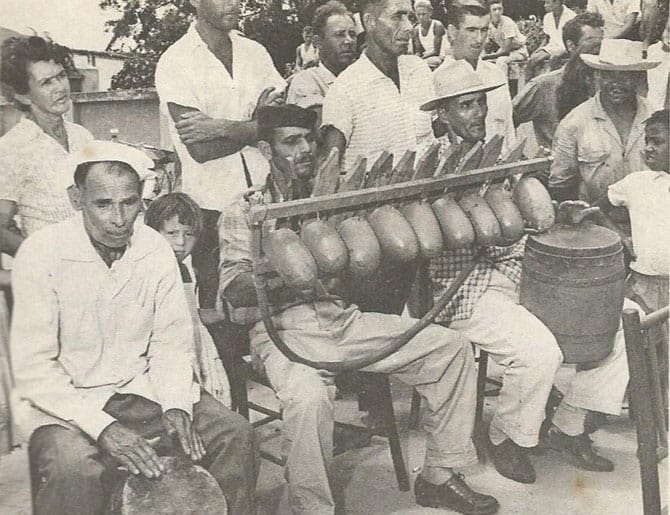 Apresentação da Congada de São Benedito em São Sebastião