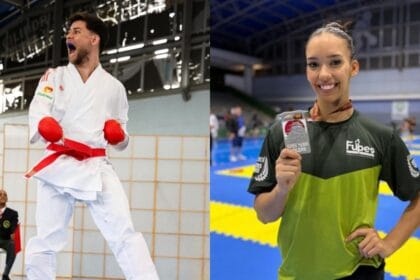 Rafael Nascimento e Brenda Padilha