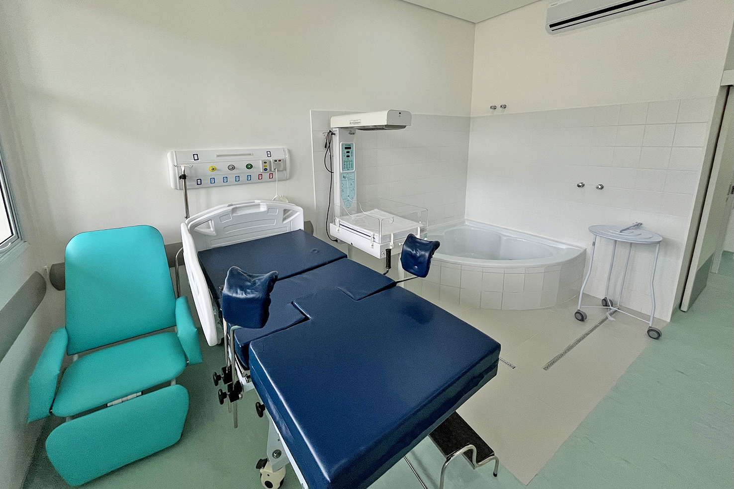 Novo bloco da maternidade do Hospital Mário Covas Júnior inaugurado em Ilhabela.