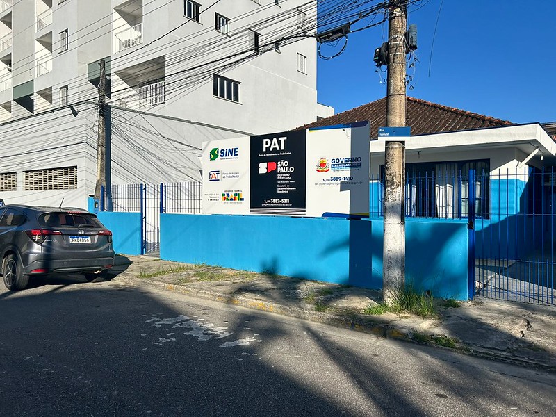 Atendimento presencial no PAT de Caraguatatuba para vagas de emprego
