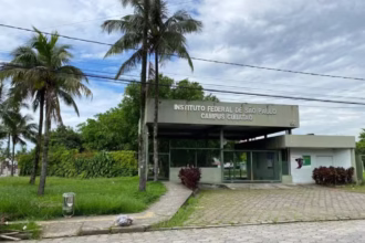 Campus Cubatão do Instituto Federal de São Paulo onde será ministrado curso gratuito noturno