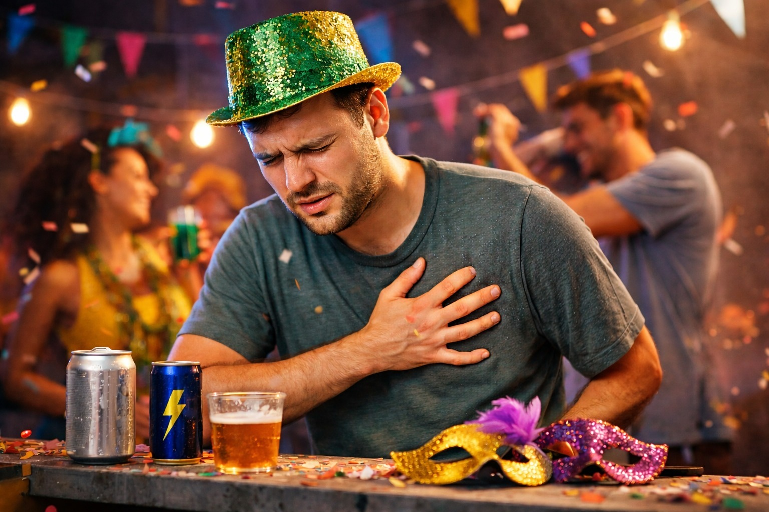 Cuidados com a saúde do coração durante o Carnaval ajudam a evitar arritmias