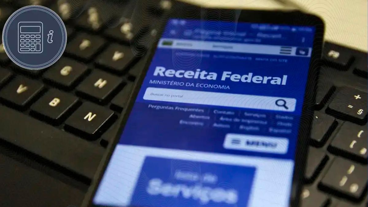Contribuinte preenchendo declaração do Imposto de Renda no computador