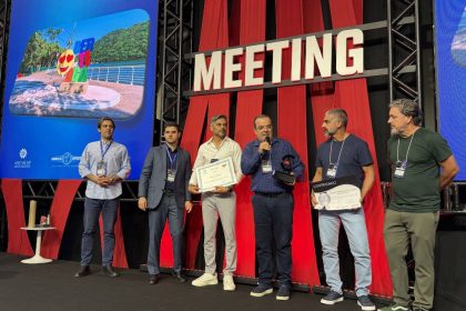 Representantes de Bertioga recebem prêmio de cidade esportiva em evento