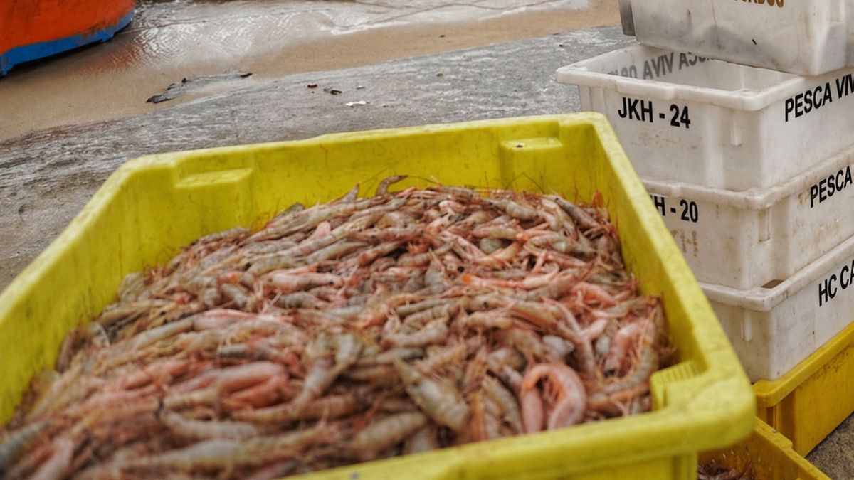 Pescadores retornam ao mar para pesca de camarão em São Sebastião