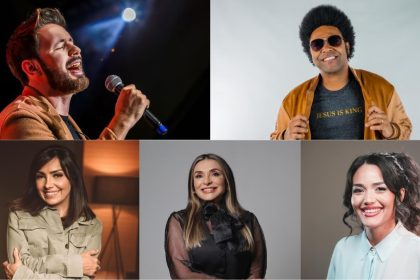 Artistas do evento gospel em Bertioga