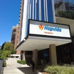Fachada da Hapvida em divulgação institucional da empresa