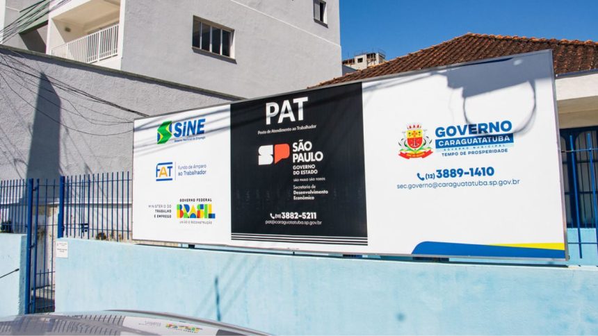 PAT de Caraguatatuba oferece vagas de emprego em diversas áreas de atuação