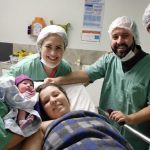 Gestante recebe atendimento durante acompanhamento da maternidade na Hapvida