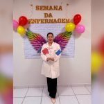Enfermeira Nataly Teixeira Rosa no Hospital NotreCare Sorocaba
