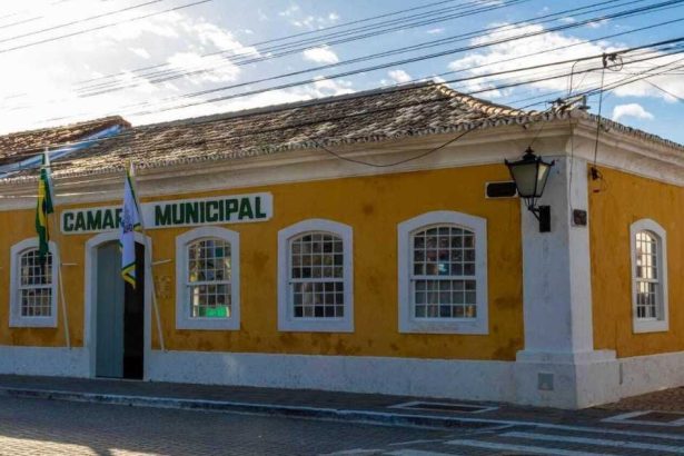 Vereadores da Comissão de Finanças da Câmara de São Sebastião analisam parecer sobre as contas de 2022 do ex-prefeito Felipe Augusto