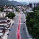 Trecho da avenida Anchieta em Bertioga que será interditado para a Festa Junina da APAE