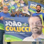 João Colucci, vice-prefeito de Ilhabela, durante convenção do União Brasil na Alesp