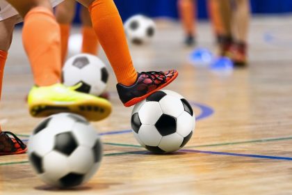 Alunos durante competição dos Jogos Estudantis de Bertioga