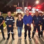 Novas ambulâncias entregues pela Prefeitura de Bertioga para reforçar o SAMU e as remoções de pacientes