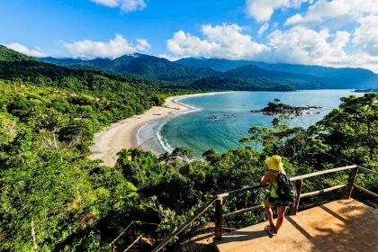 Praia de Castelhanos, em Ilhabela