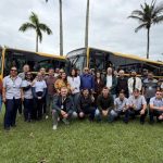 Novos ônibus zero quilômetro do transporte escolar de Bertioga