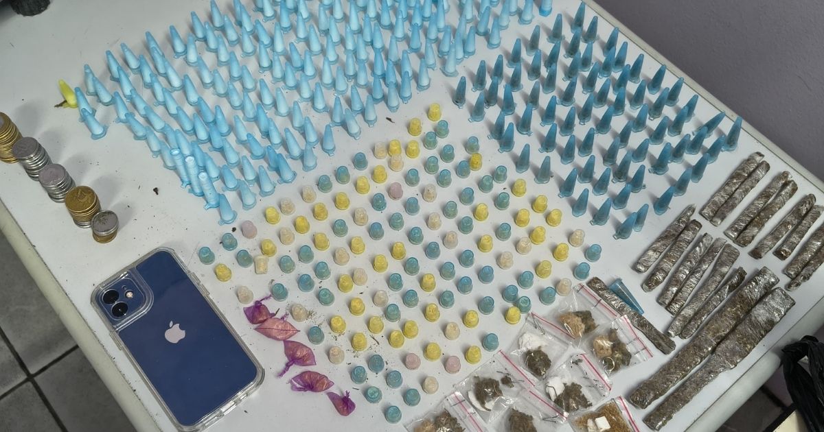 Apreensões feitas pela GCM de Bertioga durante o patrulhamento