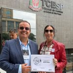 Prefeito Marcelo Vilares recebe reconhecimento do TCE-SP à Ouvidoria Municipal de Bertioga