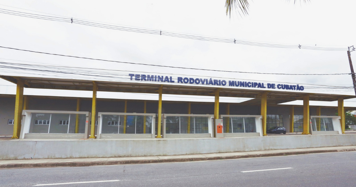 Terminal Rodoviário de Cubatão - Foto - Cecília Siqueira